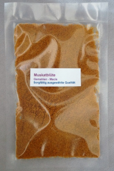 Muskatblüte Macis gemahlen Tüte